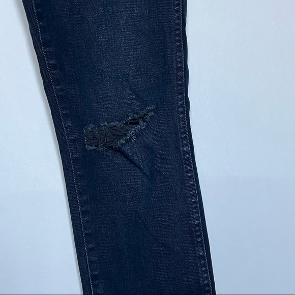 Madewell 10" High-Rise Skinny Jeans Knee-Rip Edition Size 27 - Picture 7 of 12
